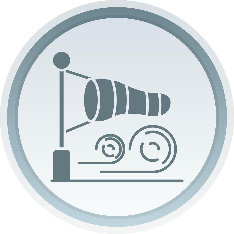 Direction Solid button Icon vector