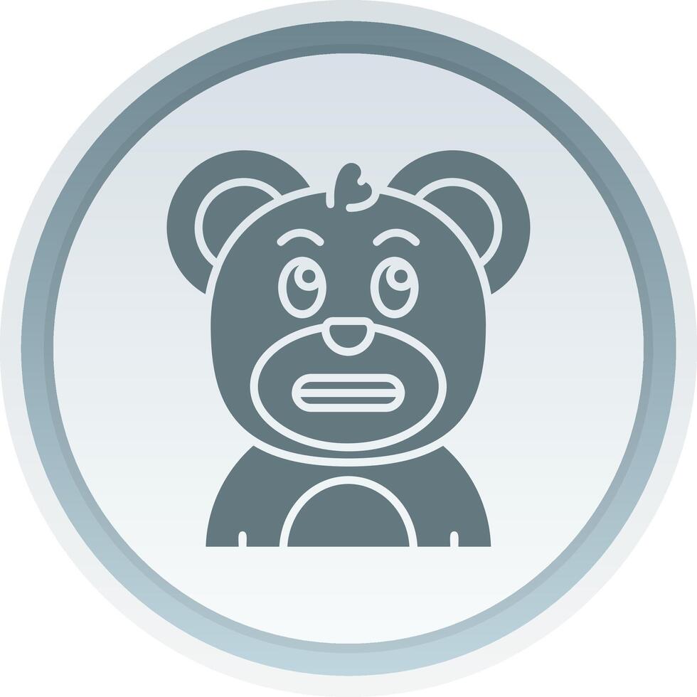 Shocked Solid button Icon 38513702 Vector Art at Vecteezy