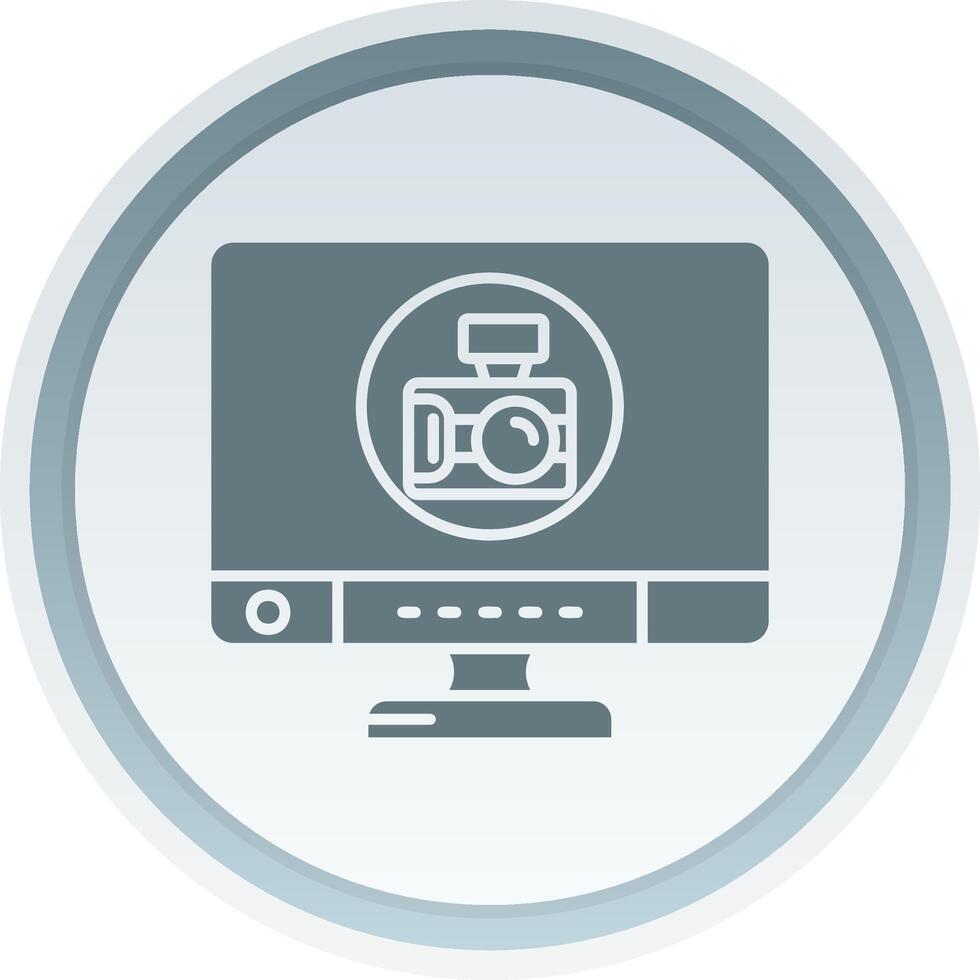 Camera Solid button Icon 38513871 Vector Art at Vecteezy