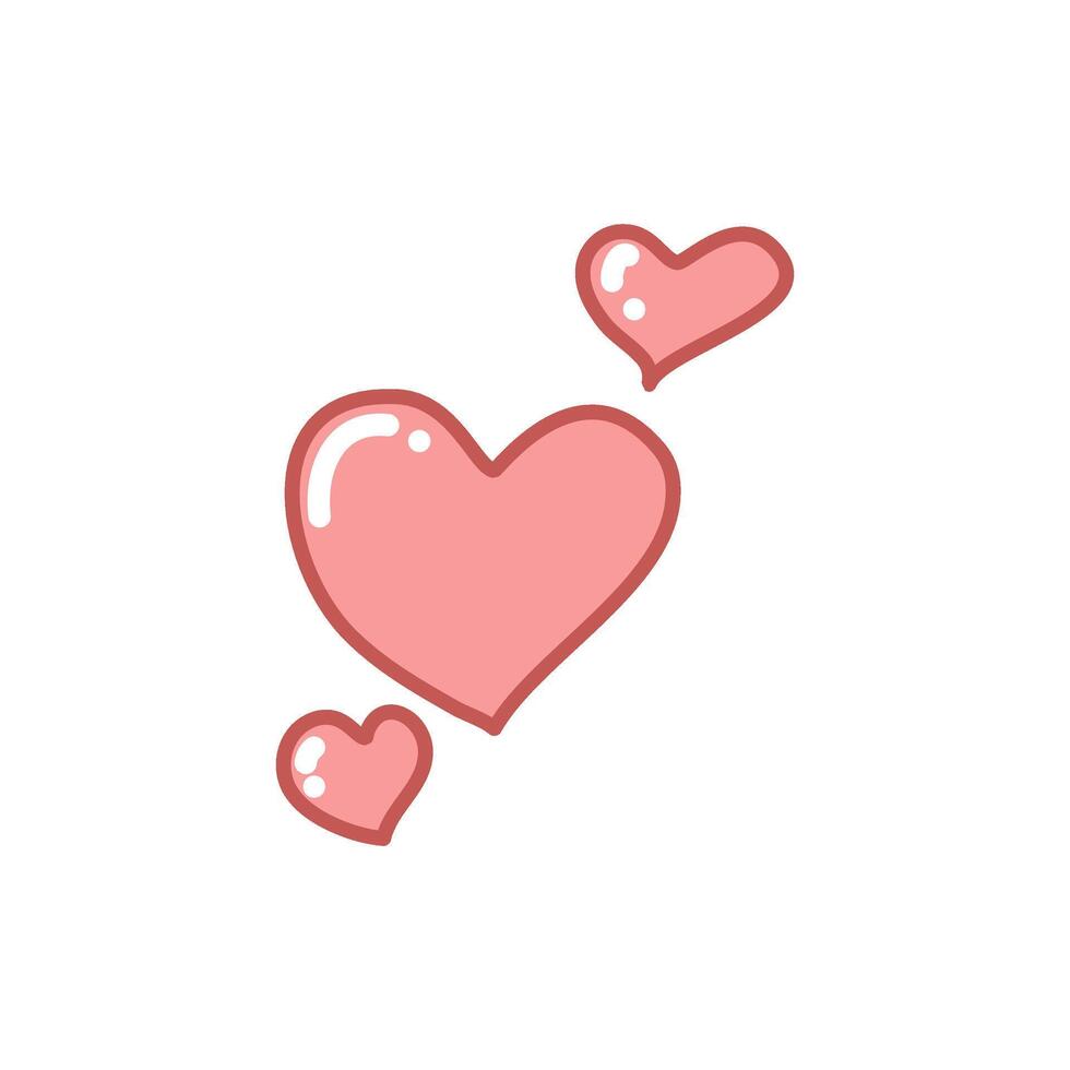 VALENTINE'S DAY ICON VECTOR ILLUSTRATION