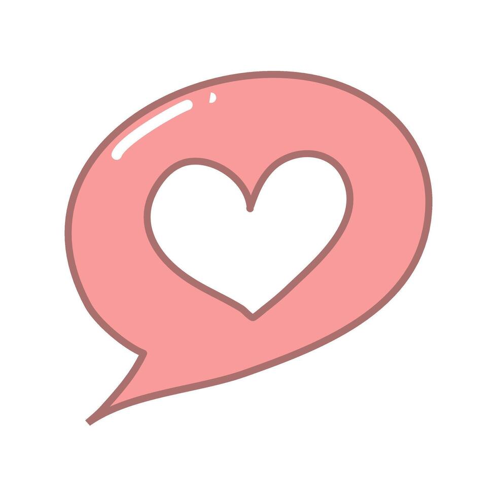 VALENTINE'S DAY ICON VECTOR ILLUSTRATION