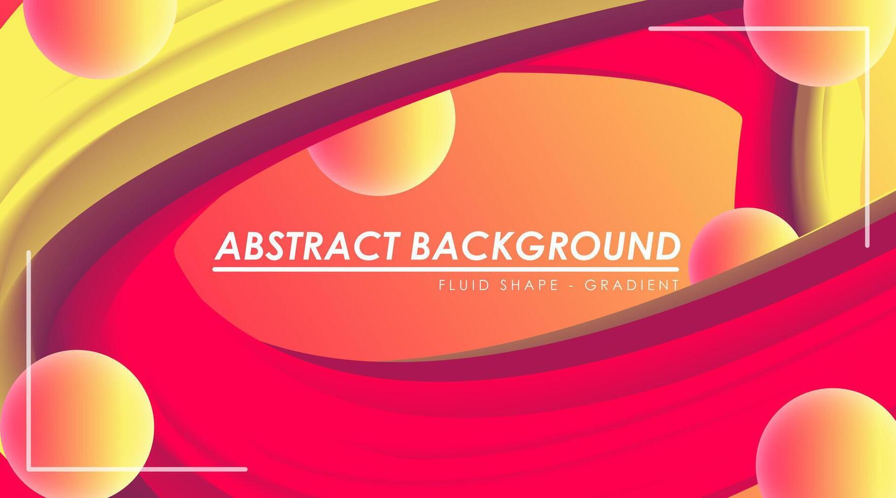 Vector Fluid Abstract Gradient Background