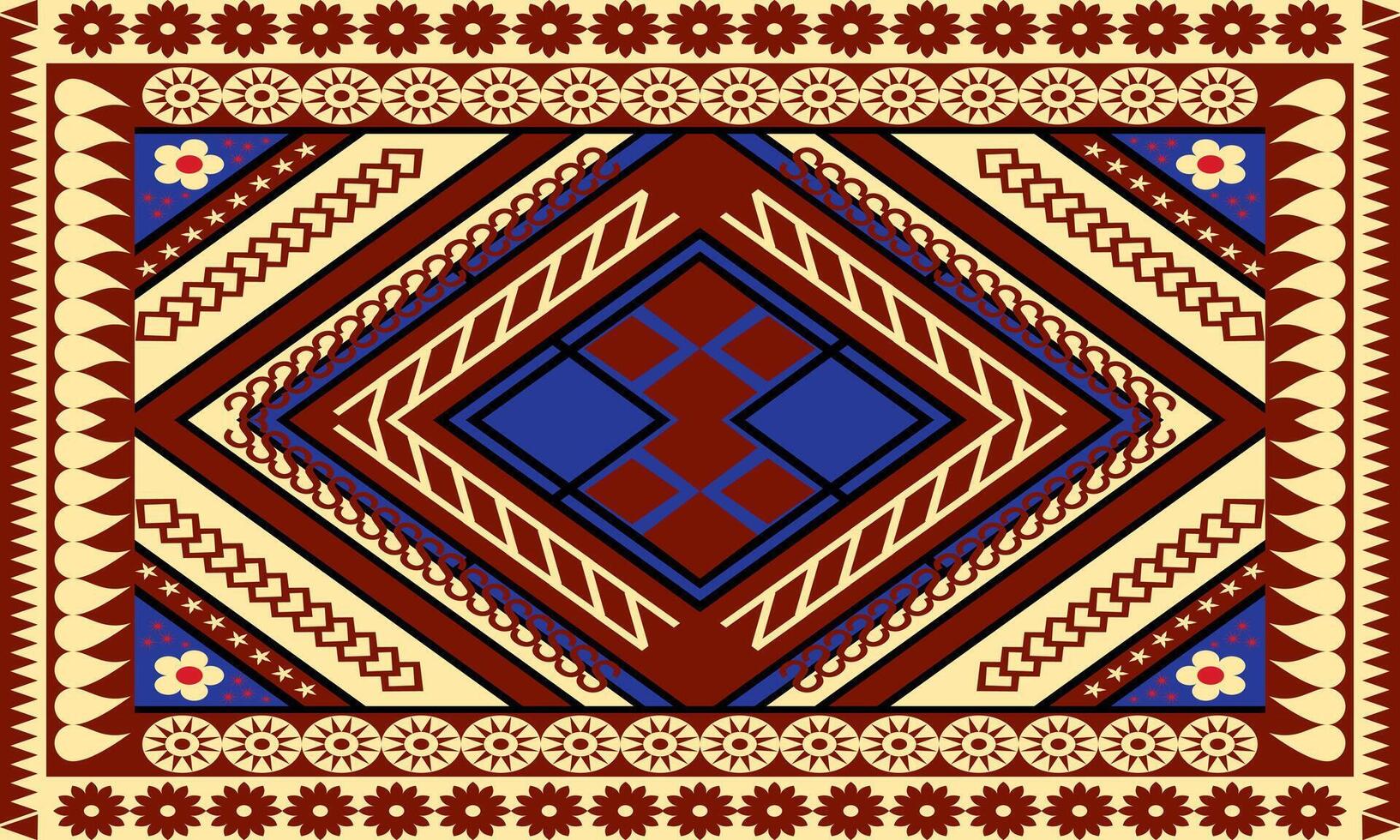 geométrico formas tela diseño vector mezcla y partido tailandés patrones. sin costura, alfombrado pisos, cinta, chales, toallas, textiles, yoga esteras, cuello bufandas o estampado pañuelos