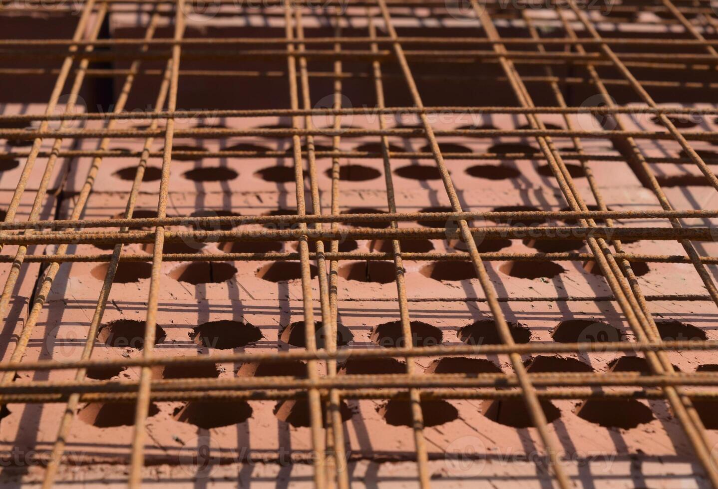 Italian brick and armored lattice photo