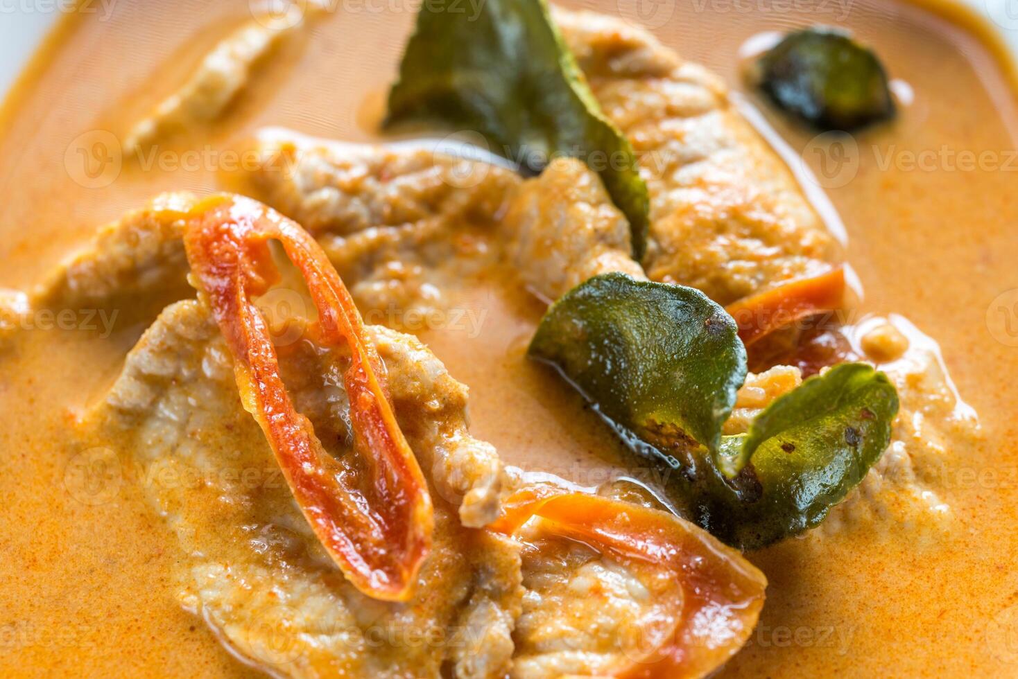 Thai panang curry photo