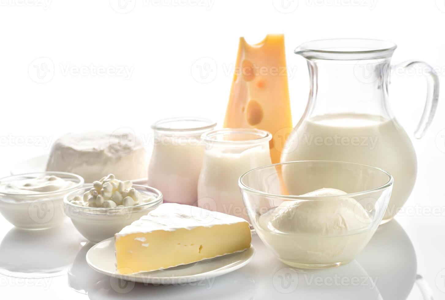 Dairy products set photo