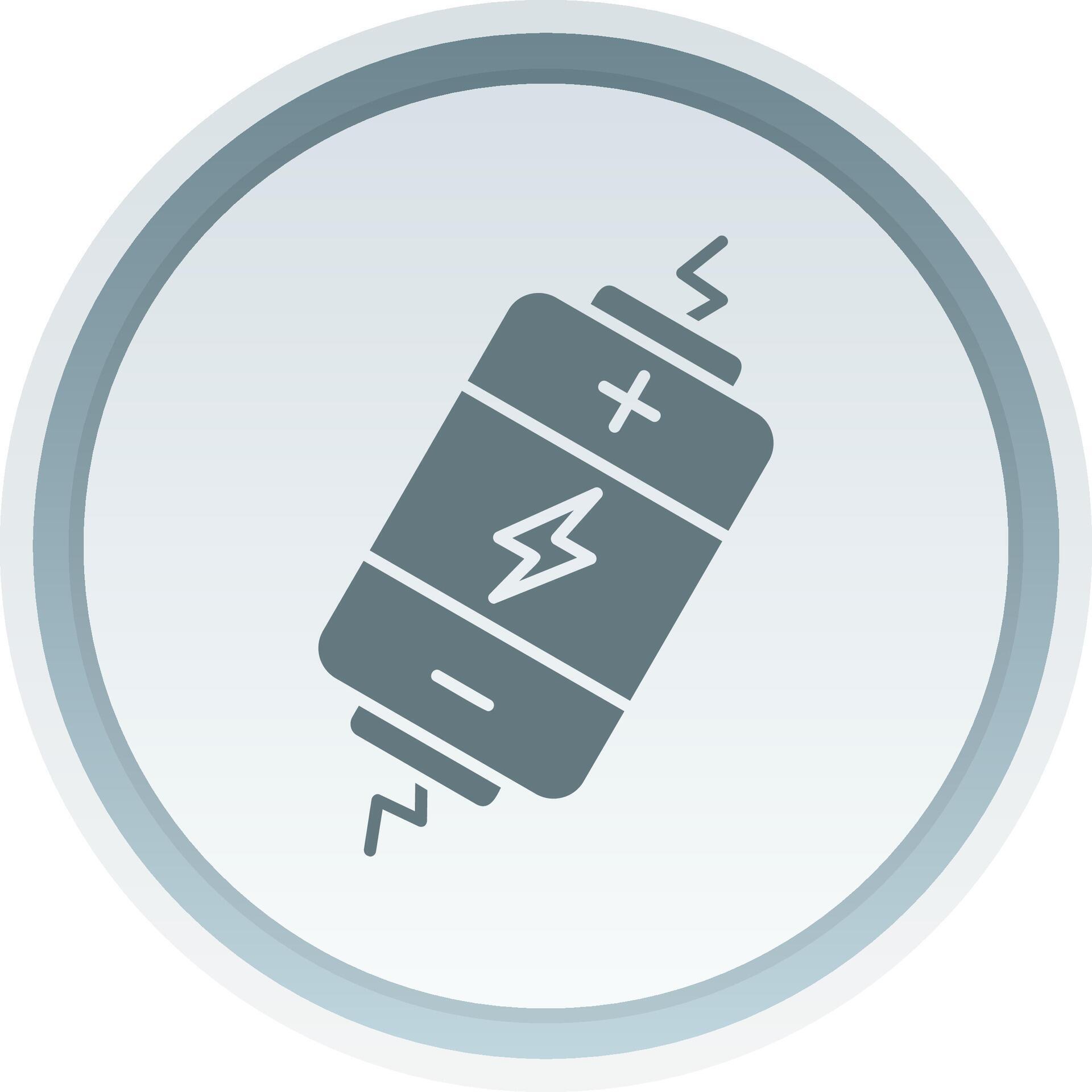 Electric Solid button Icon 38516460 Vector Art at Vecteezy