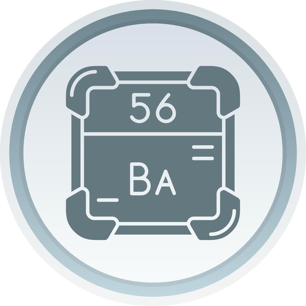 Barium Solid button Icon 38516466 Vector Art at Vecteezy
