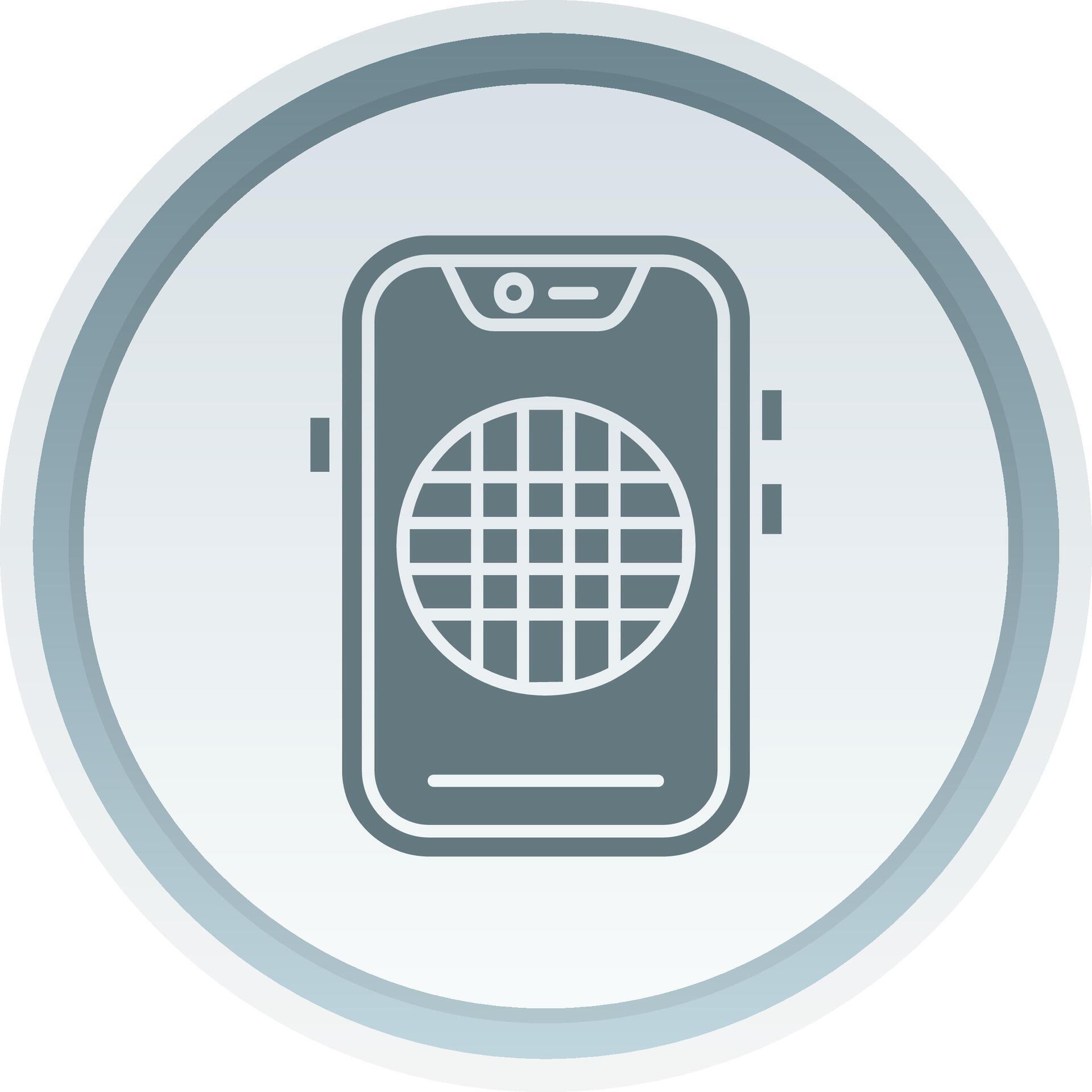 Grid Solid button Icon 38516868 Vector Art at Vecteezy