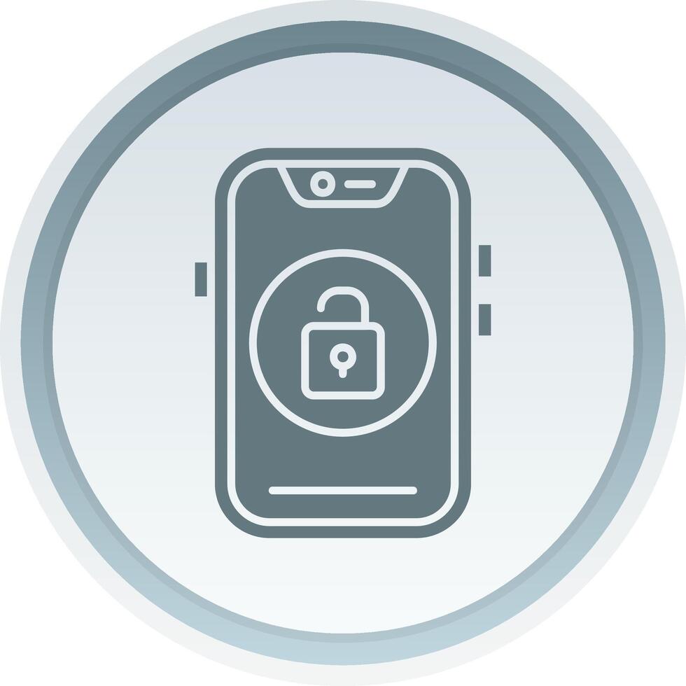 Unlock Solid button Icon 38516885 Vector Art at Vecteezy