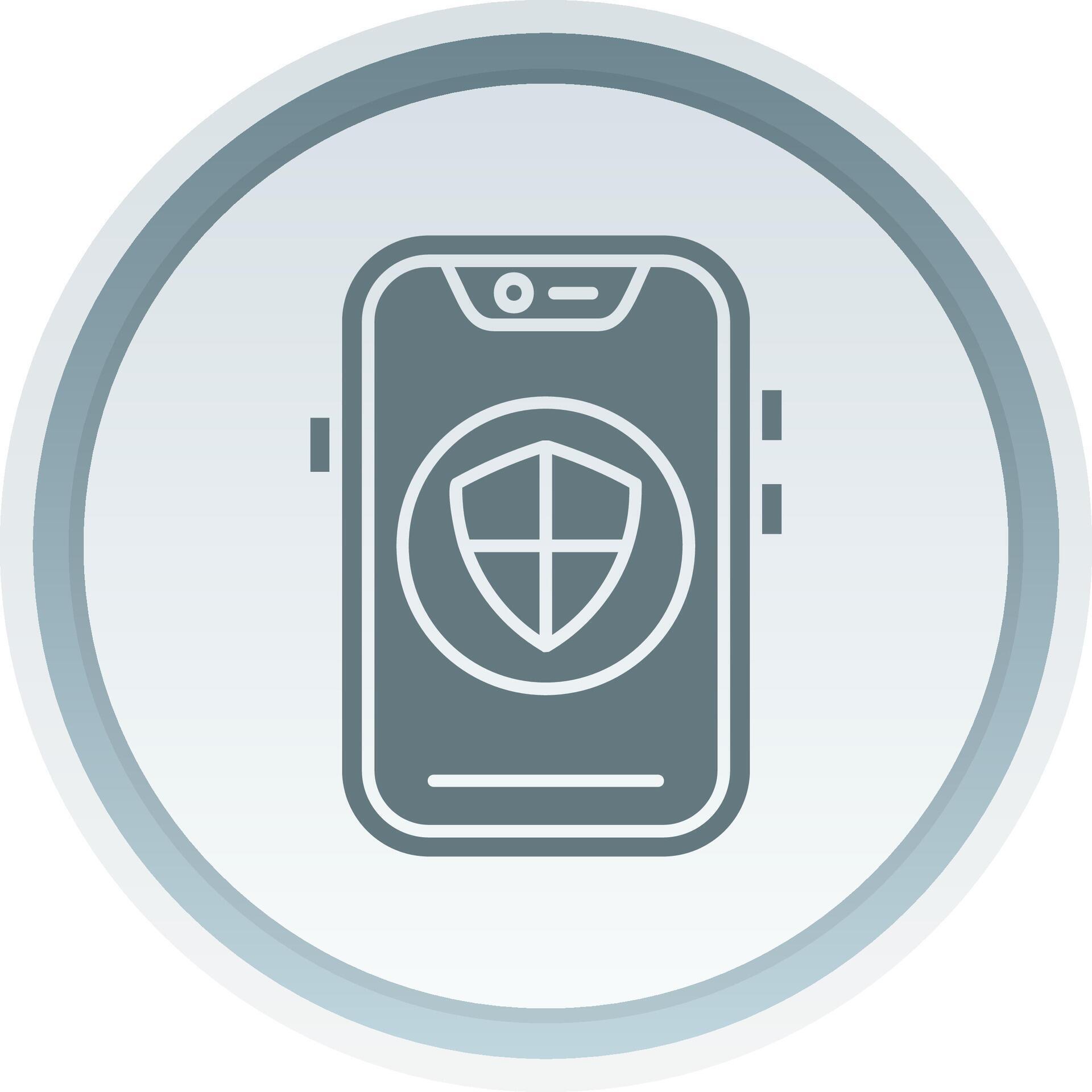 Shield Solid button Icon 38516891 Vector Art at Vecteezy