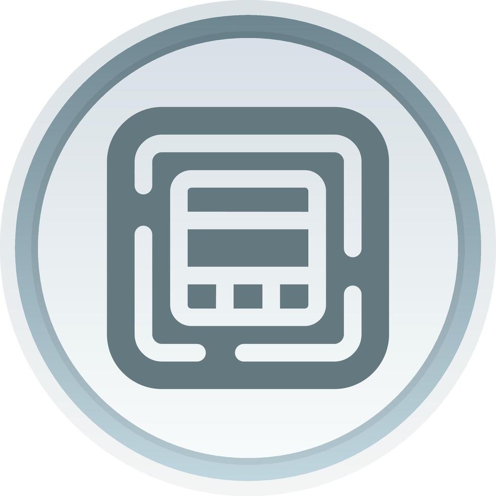 Layout Solid button Icon 38517458 Vector Art at Vecteezy
