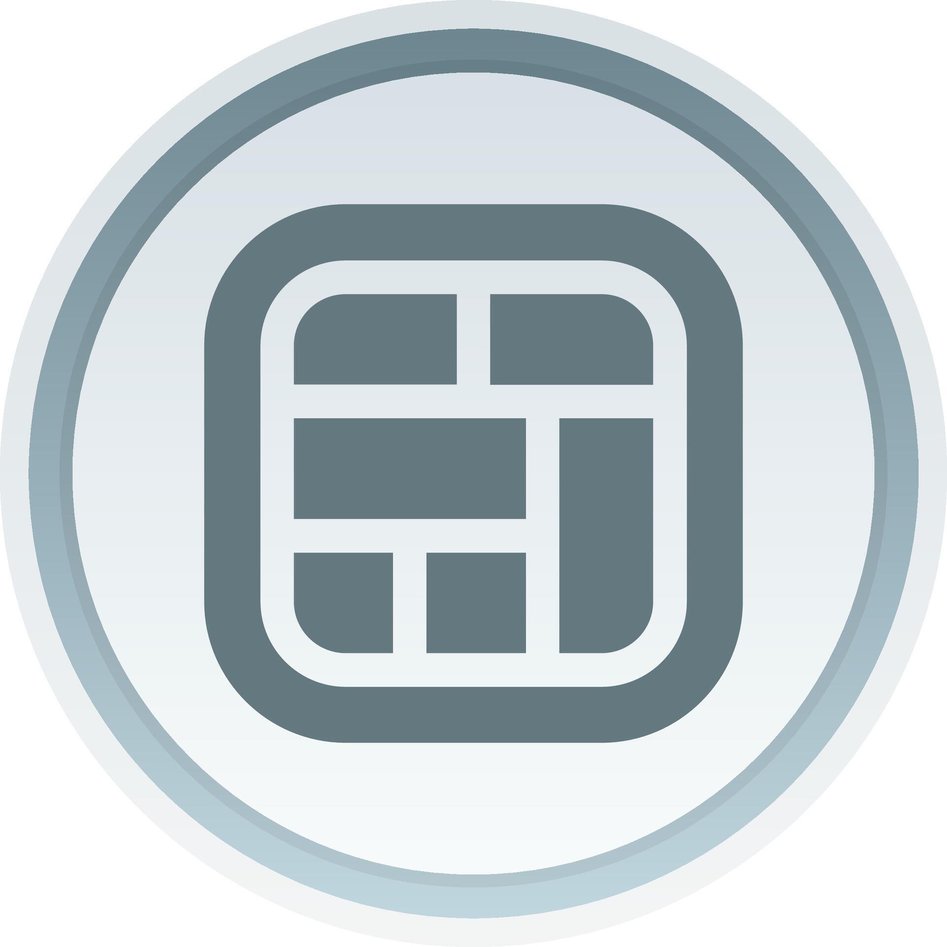 Layout Solid button Icon 38517528 Vector Art at Vecteezy
