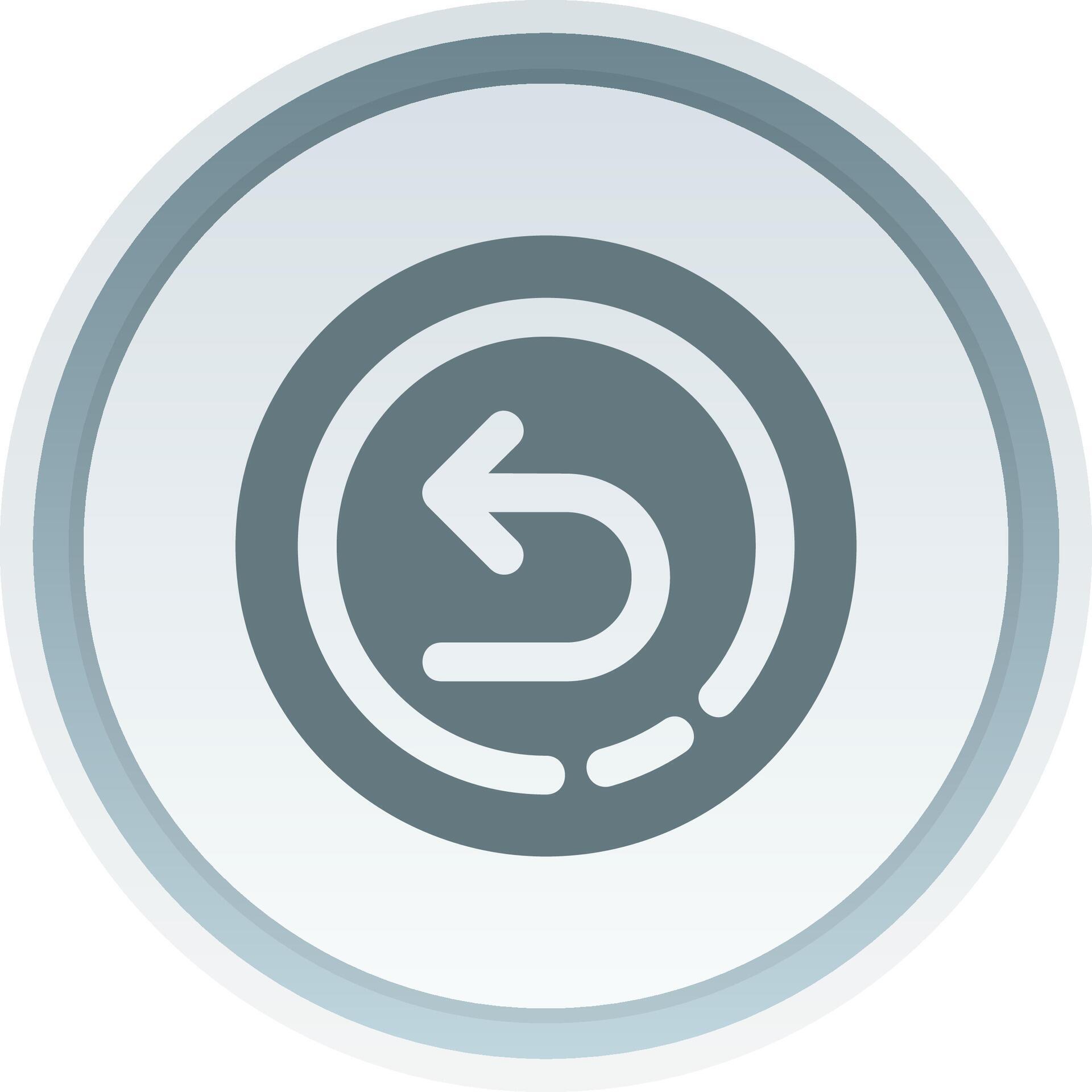 Back Solid button Icon 38517573 Vector Art at Vecteezy