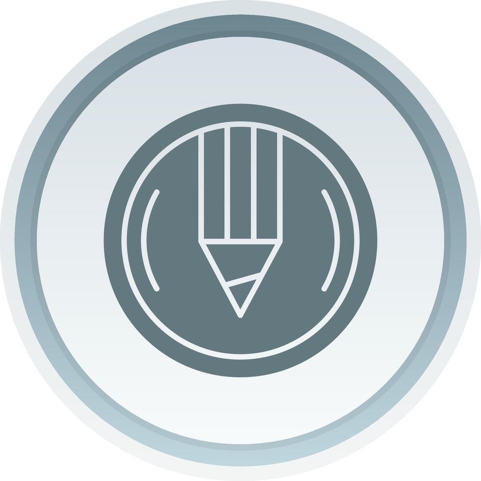 Compose Solid button Icon vector
