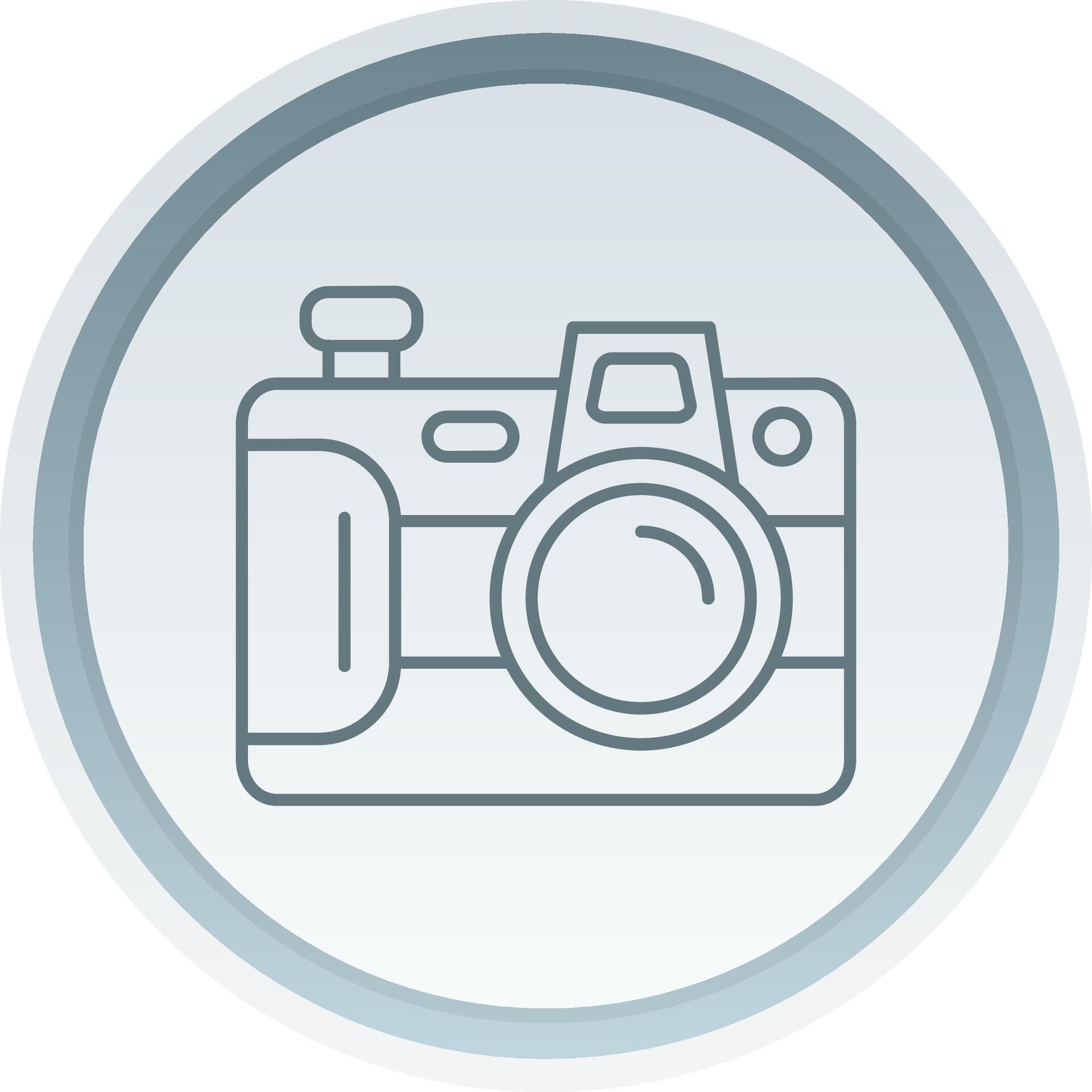 Camera Solid button Icon 38518167 Vector Art at Vecteezy