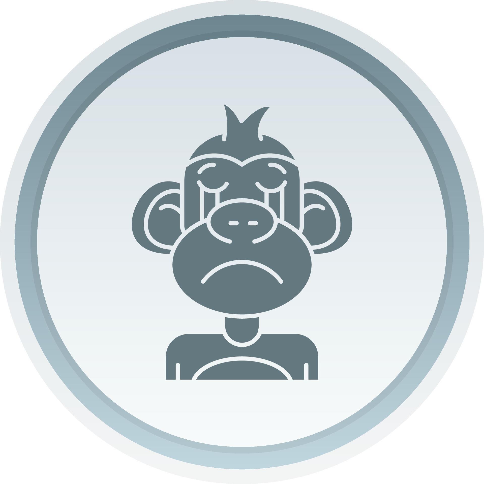 Cry Solid button Icon 38518255 Vector Art at Vecteezy
