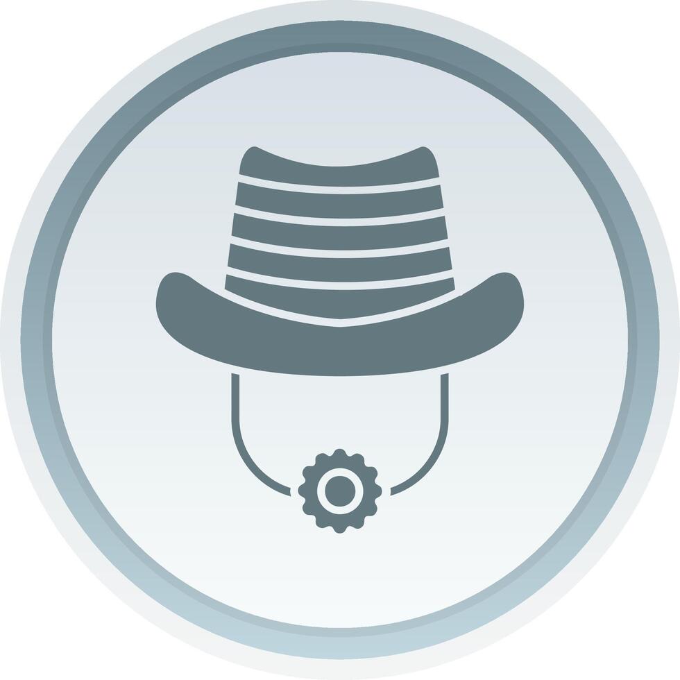 Hat Solid button Icon 38518287 Vector Art at Vecteezy