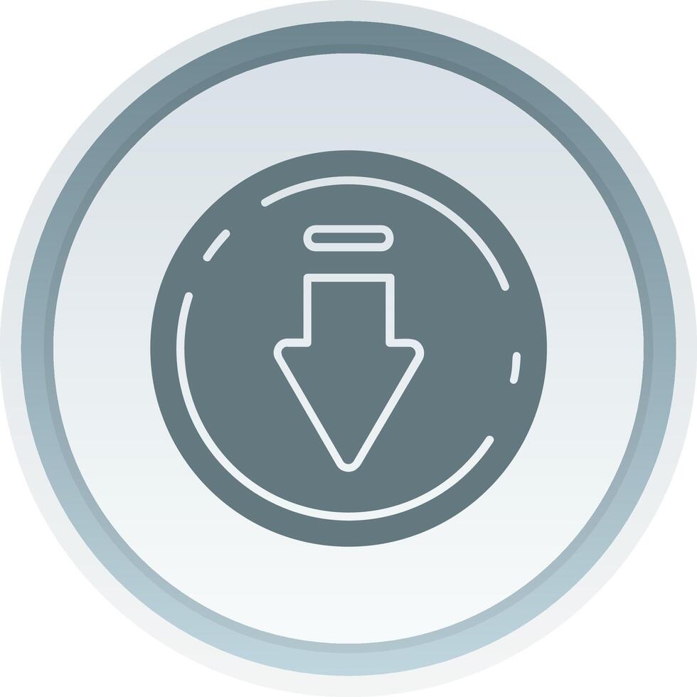 Download Solid button Icon vector