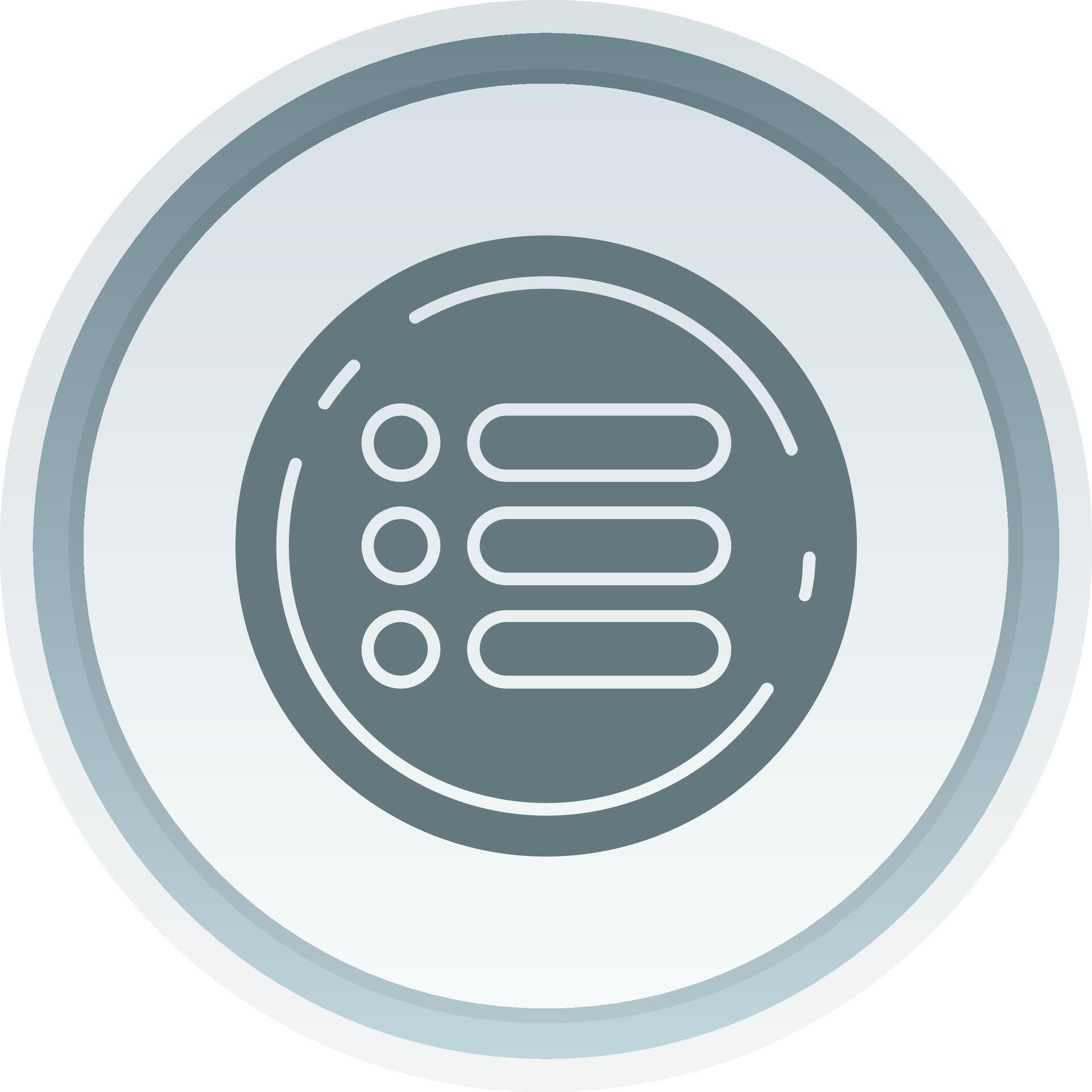 Menu Solid button Icon 38518715 Vector Art at Vecteezy