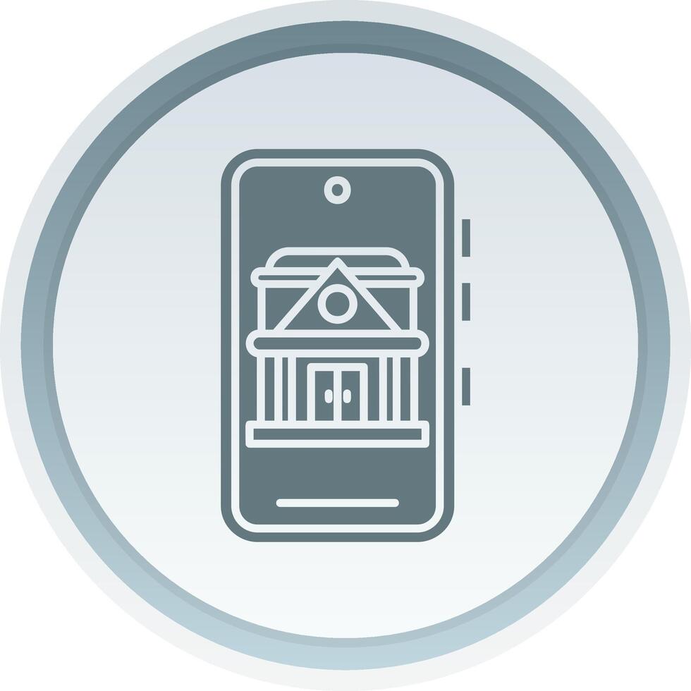 App Solid button Icon 38519045 Vector Art at Vecteezy