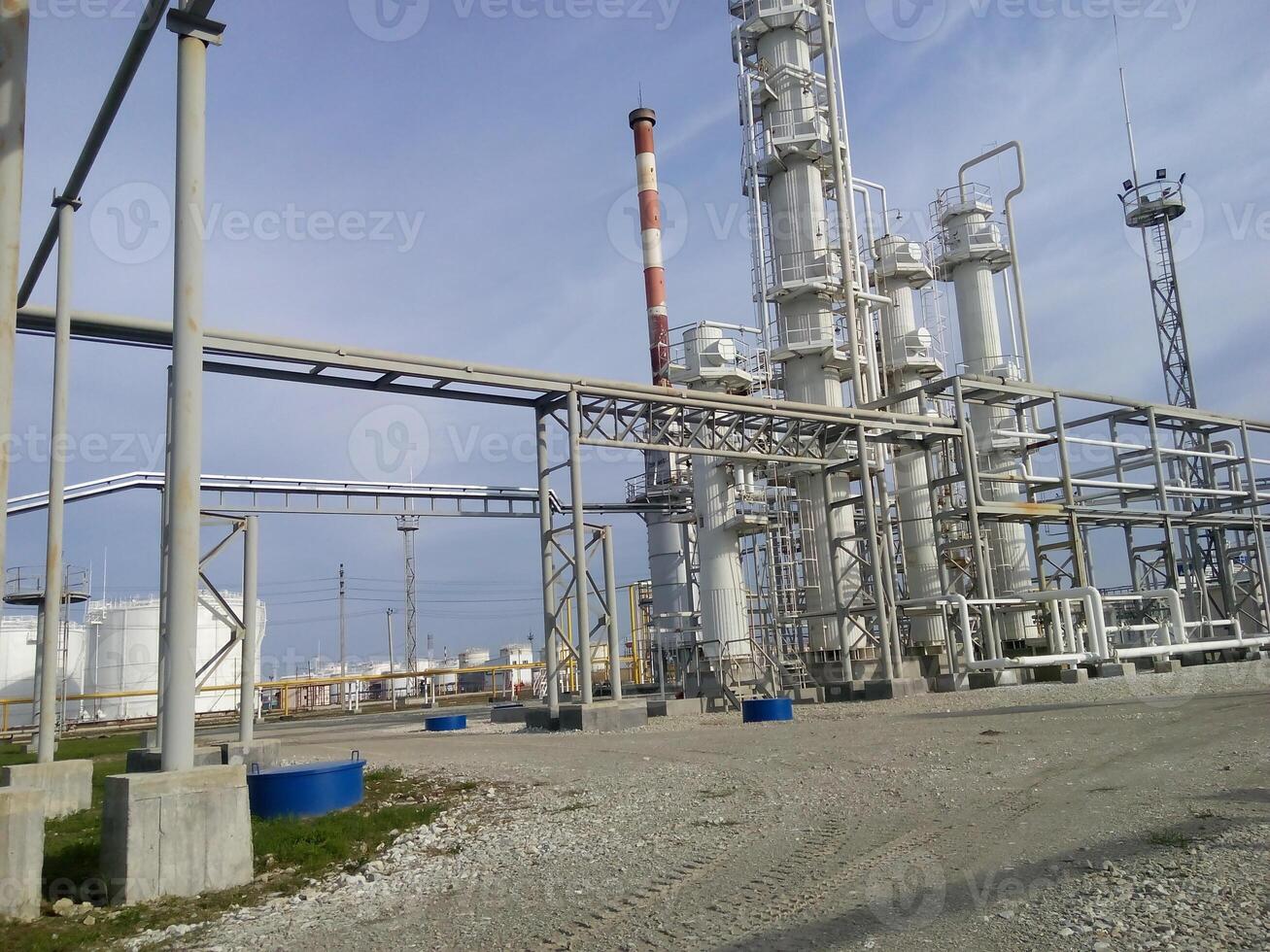 The oil refinery photo
