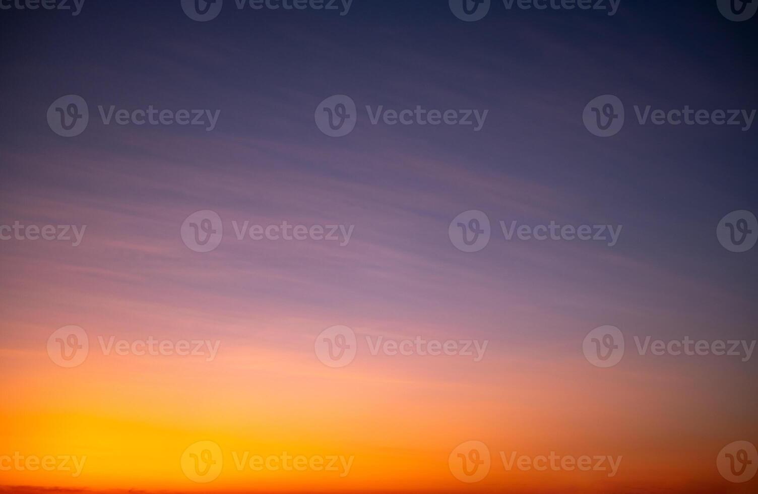 Beautiful , luxury soft gradient orange gold clouds and sunlight on the blue sky perfect for the background, take in everning,Twilight, Large size, high definition landscape photo
