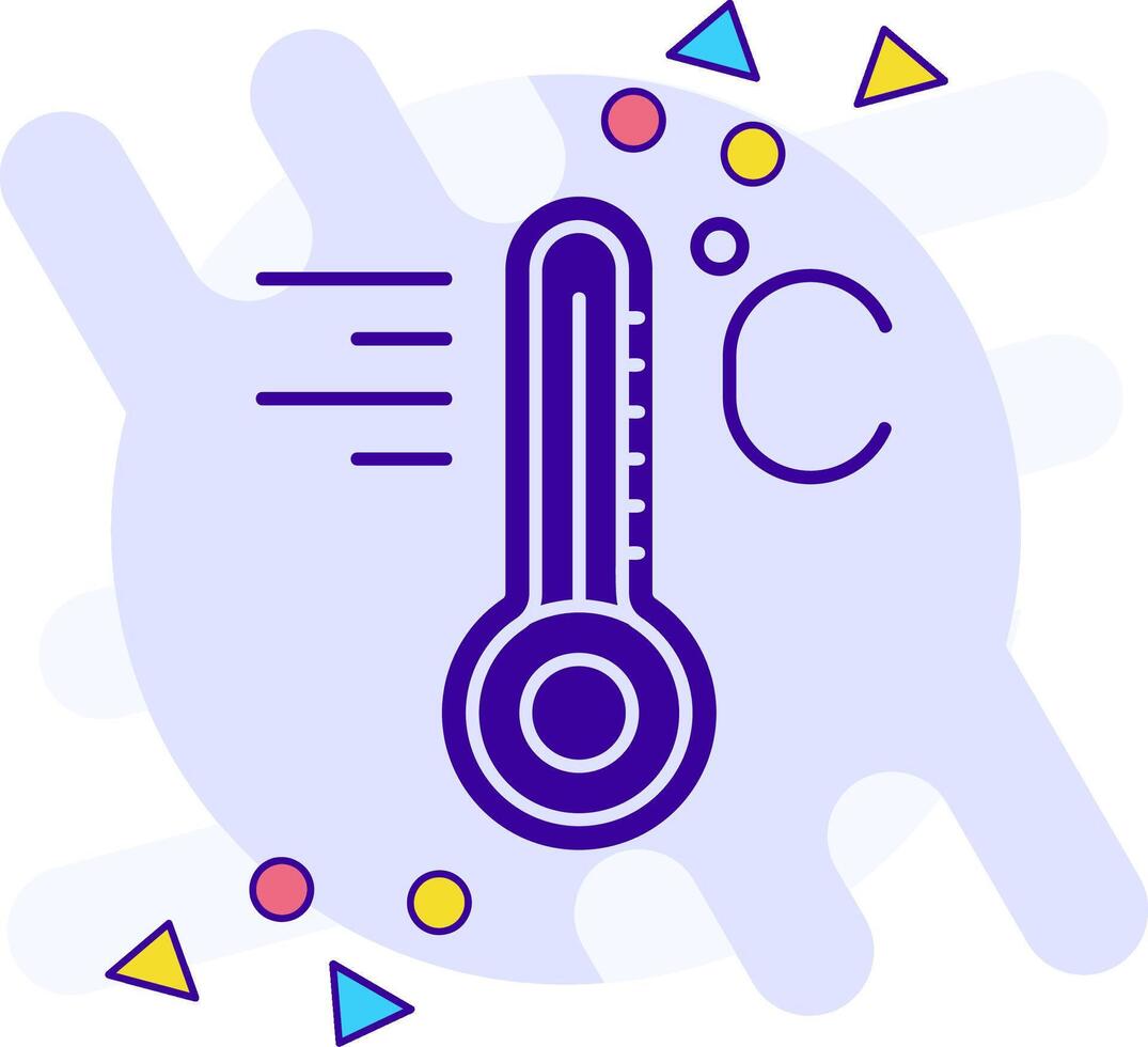 Temperature freestyle solid Icon 38521833 Vector Art at Vecteezy