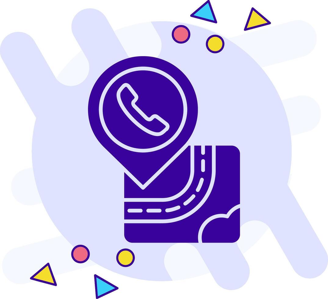 Help center freestyle solid Icon vector