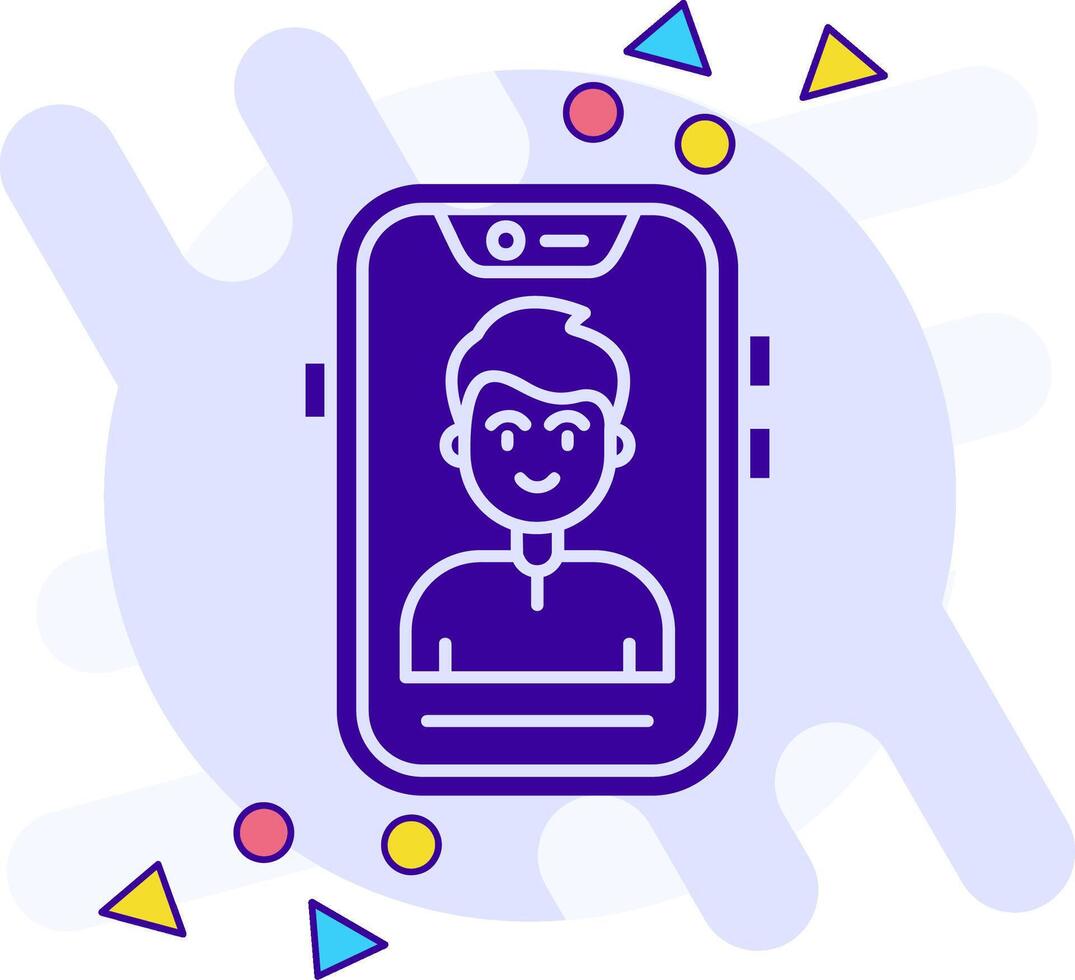User freestyle solid Icon 38522786 Vector Art at Vecteezy