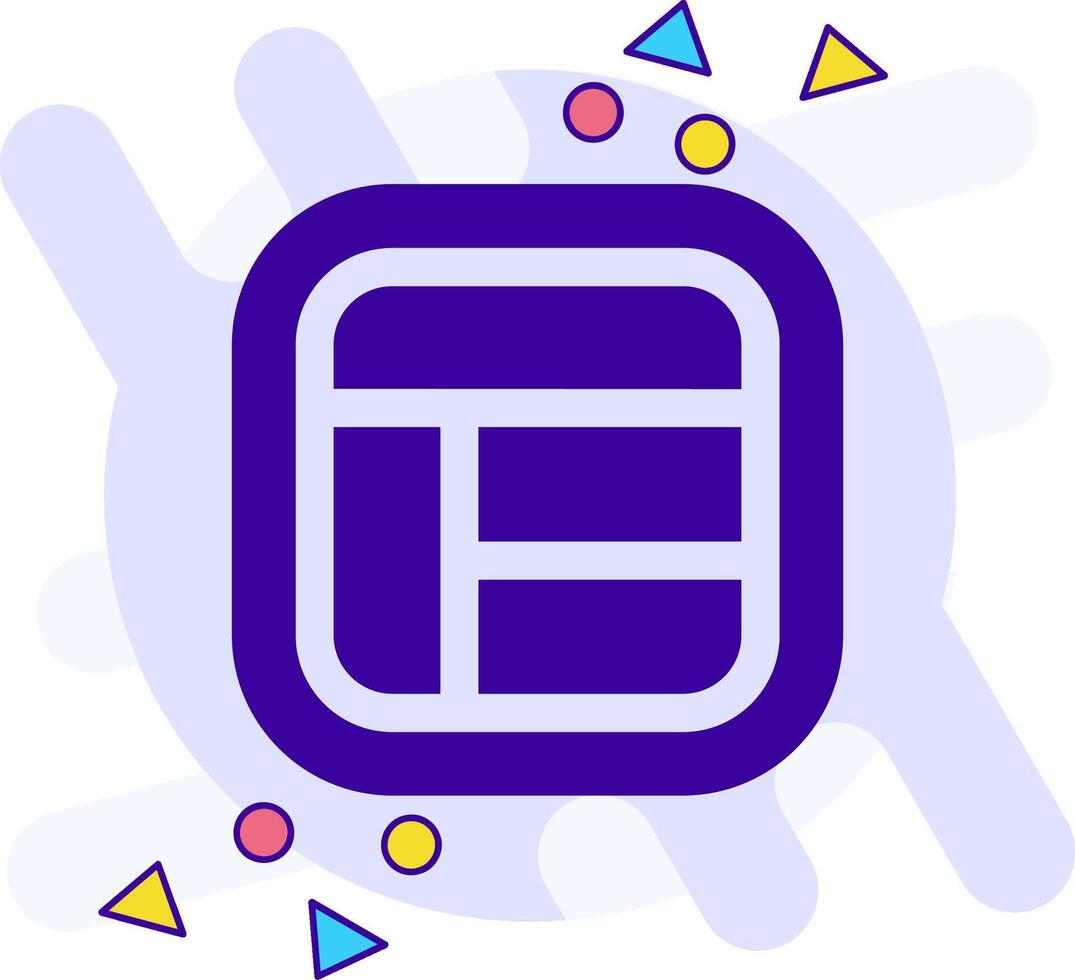 Layout freestyle solid Icon 38523402 Vector Art at Vecteezy