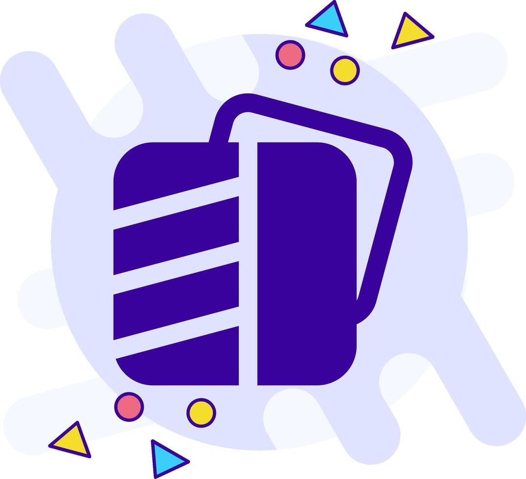 Transparent freestyle solid Icon vector