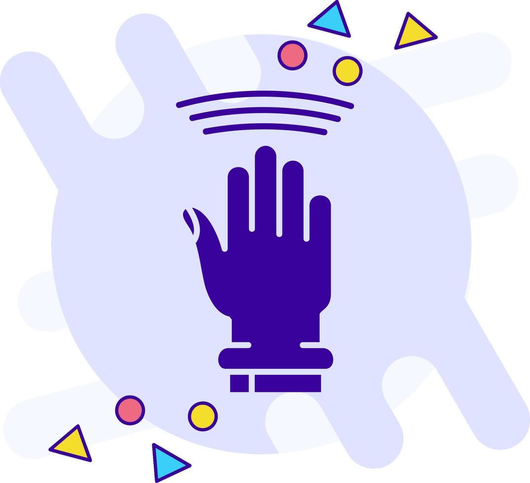 Drag Window freestyle solid Icon vector