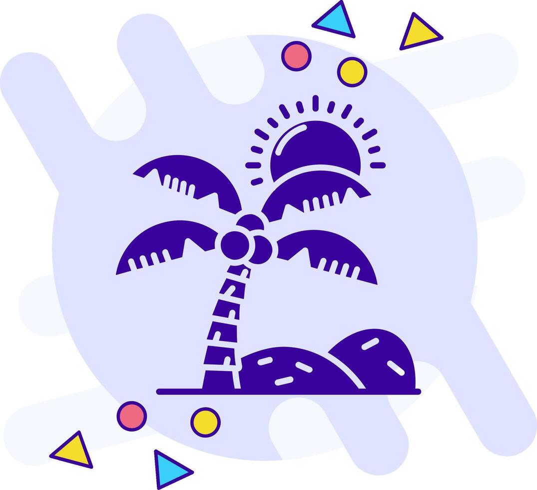 Oasis freestyle solid Icon vector