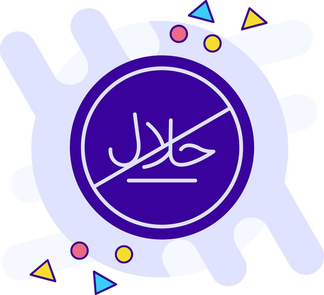 No freestyle solid Icon vector