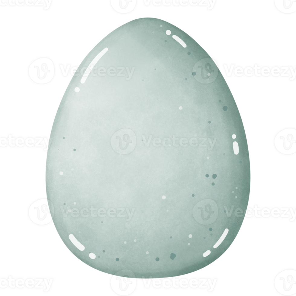 Easter egg illustration for decoration and design png