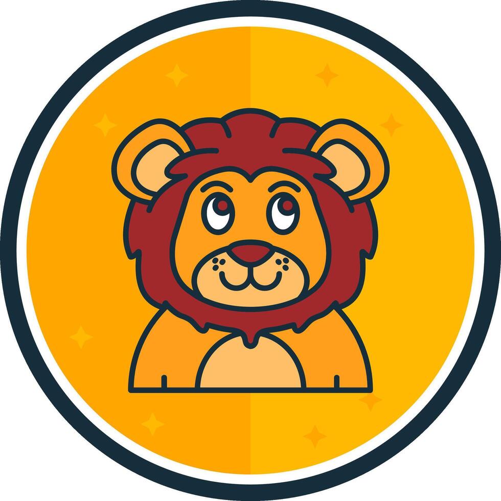 Smile filled verse Icon vector