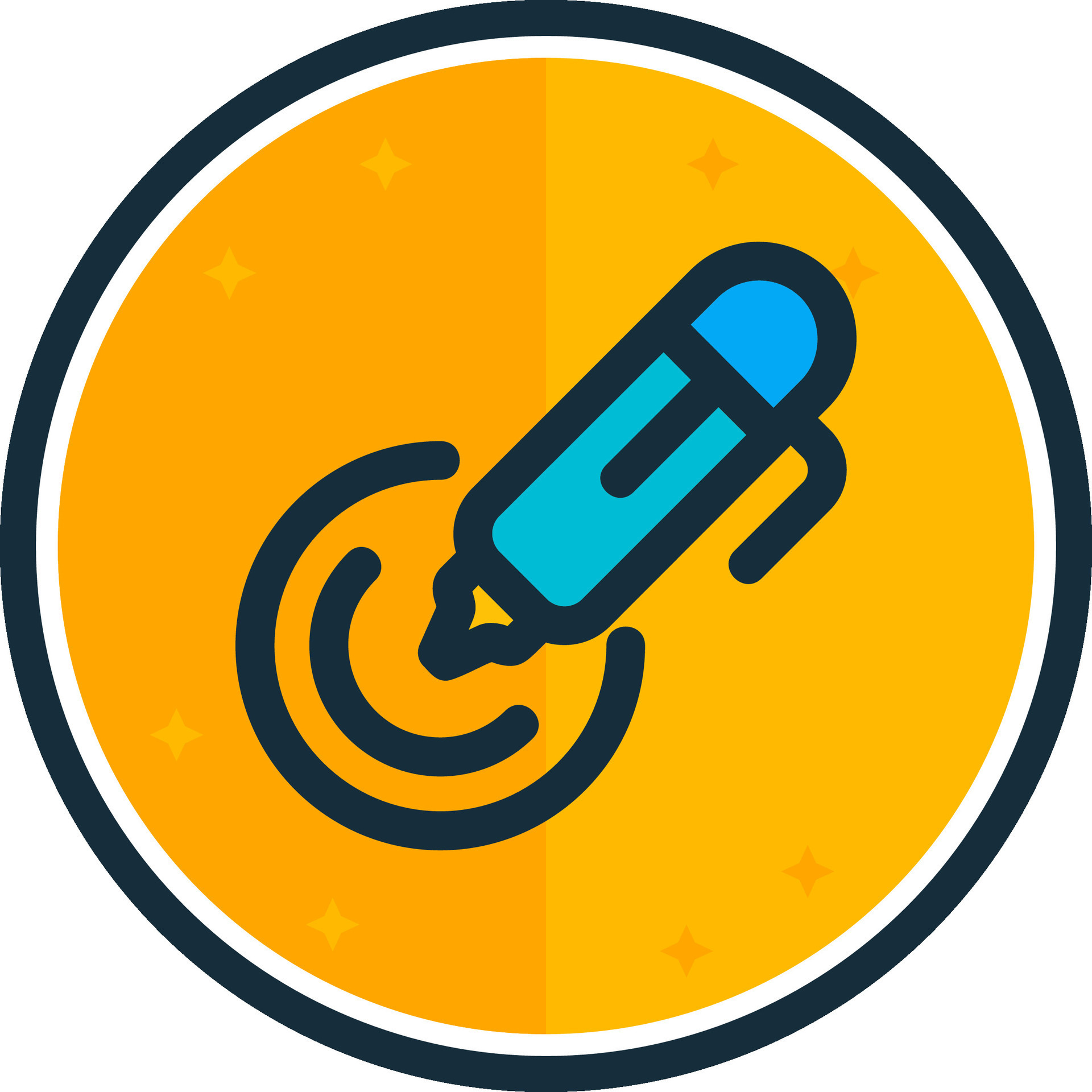 Pen pressure filled verse Icon 38527651 Vector Art at Vecteezy