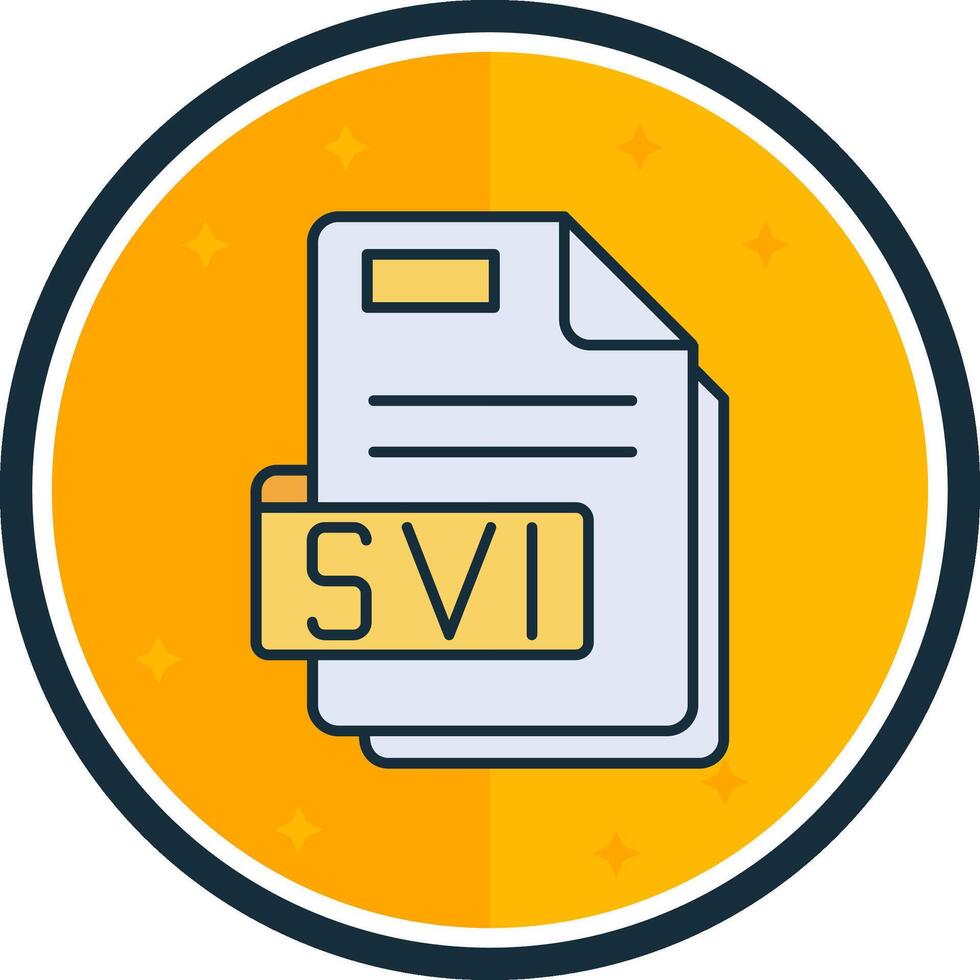 svi lleno verso icono vector