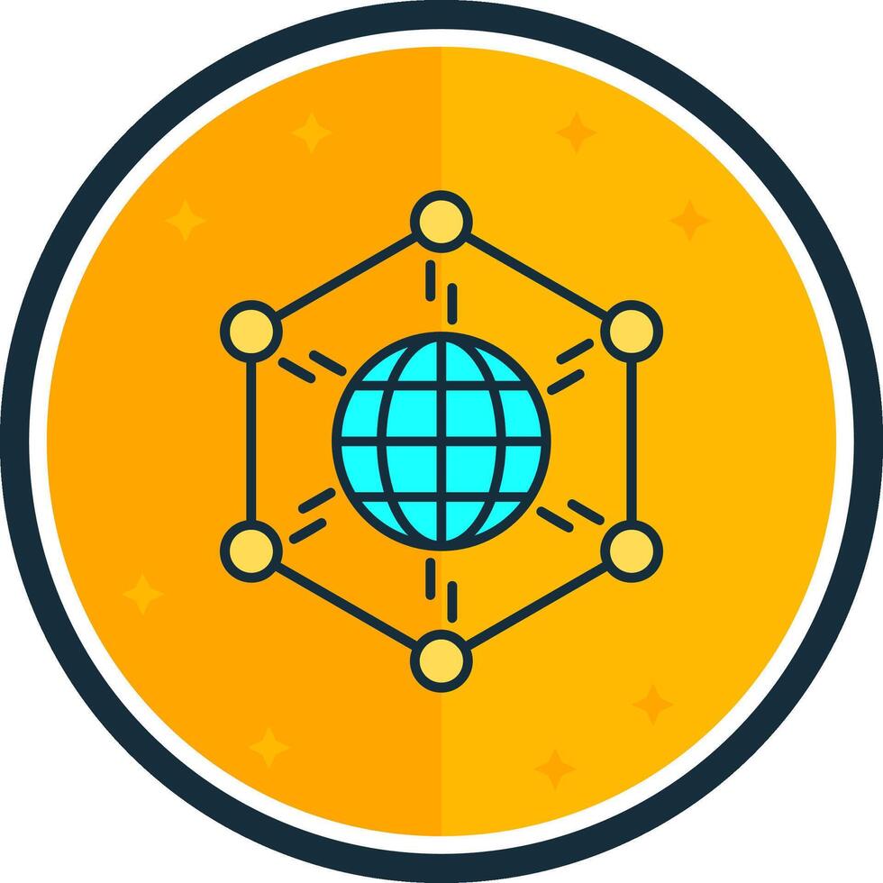 Network filled verse Icon 38527970 Vector Art at Vecteezy