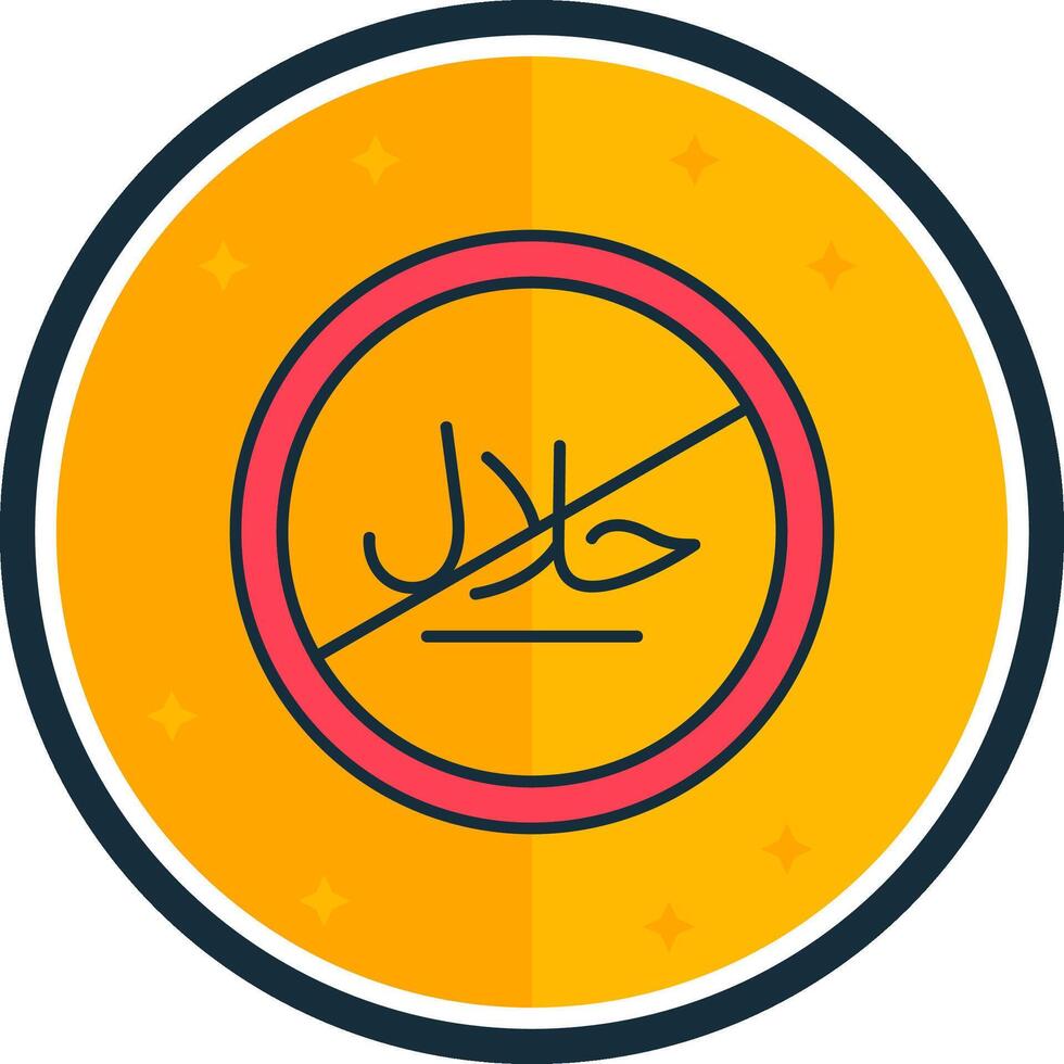 No filled verse Icon vector