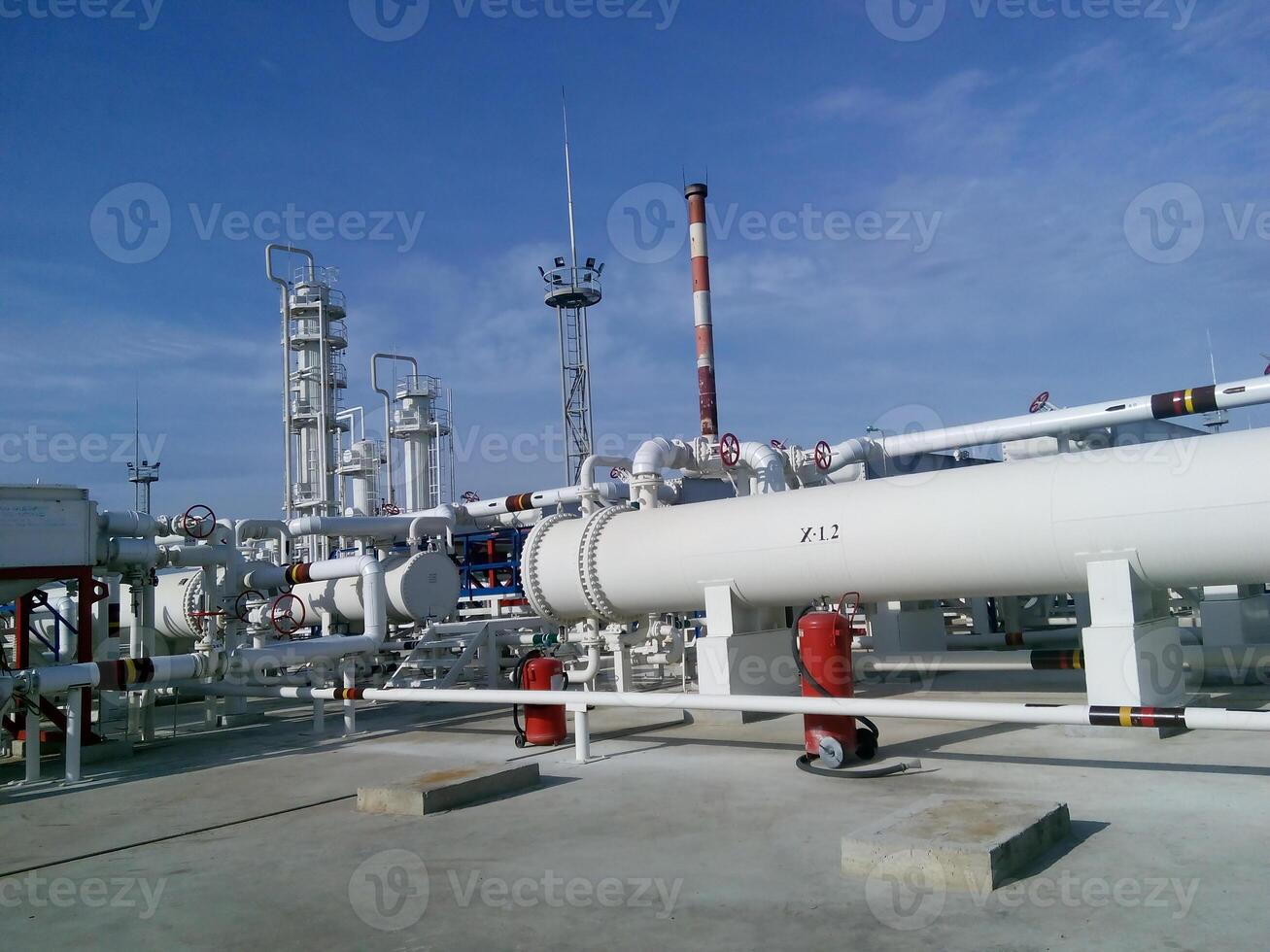 The oil refinery photo