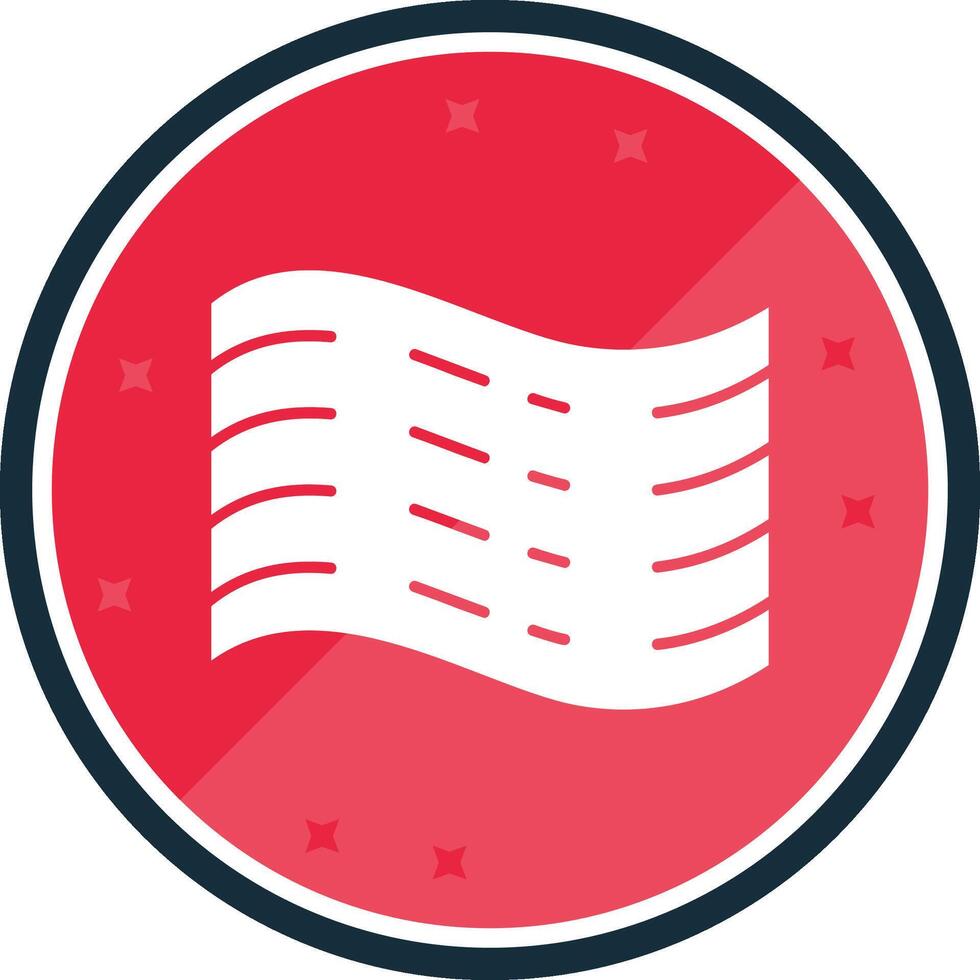 Haze Glyph verse Icon vector