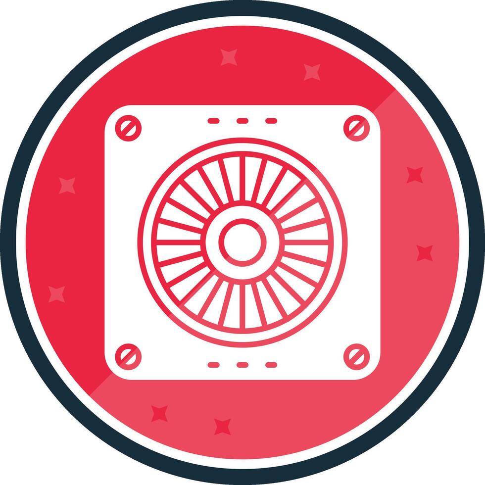 Extractor Glyph verse Icon vector