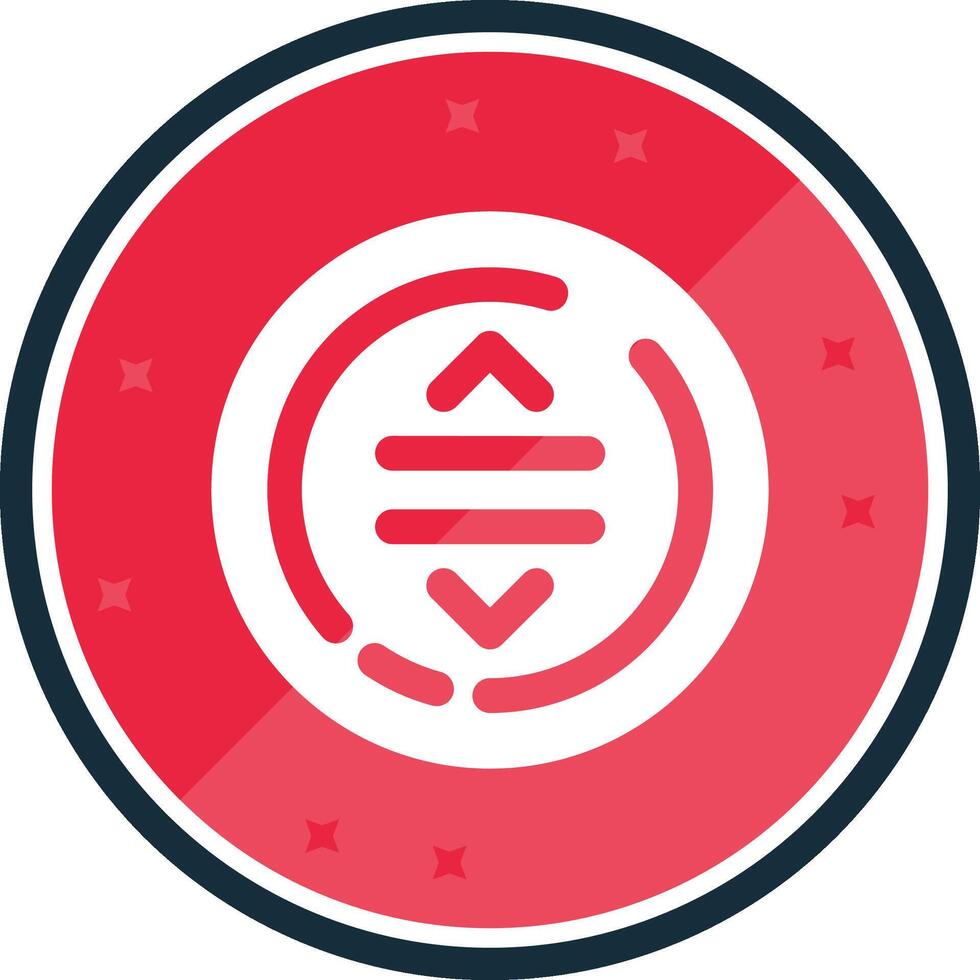 Drag Glyph verse Icon vector