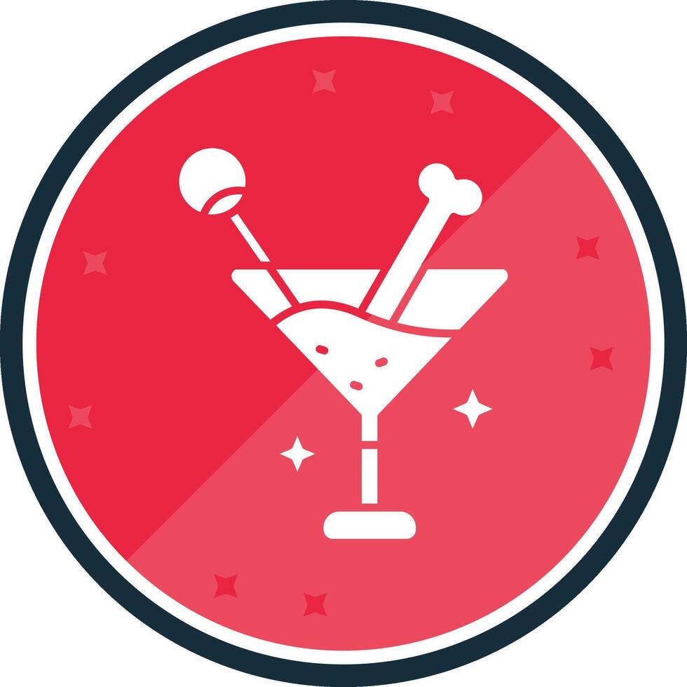 Drink Glyph verse Icon vector