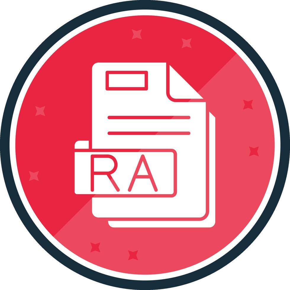 Ra Glyph verse Icon vector