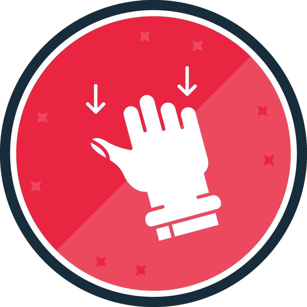 Drag Glyph verse Icon vector