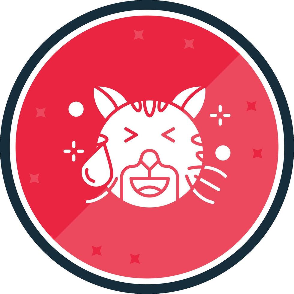 Sweat Glyph verse Icon vector