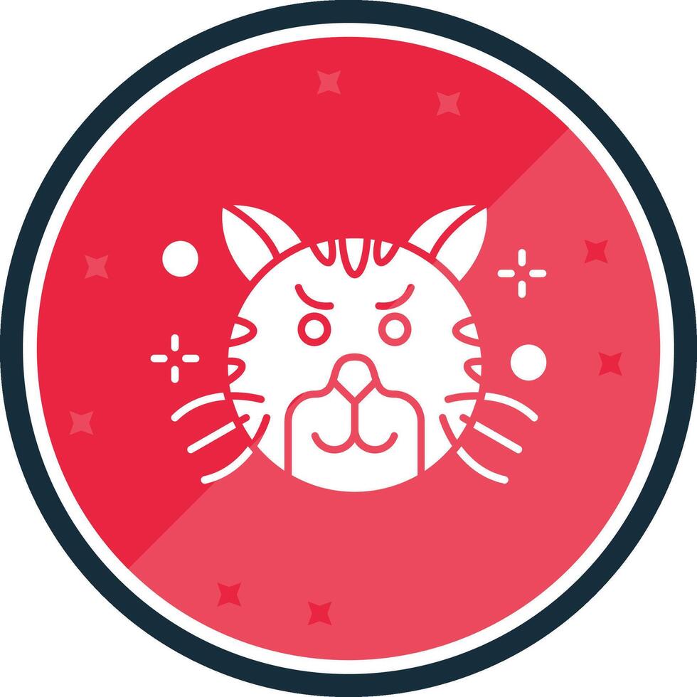 Envy Glyph verse Icon vector
